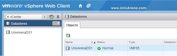 List of the Datastore