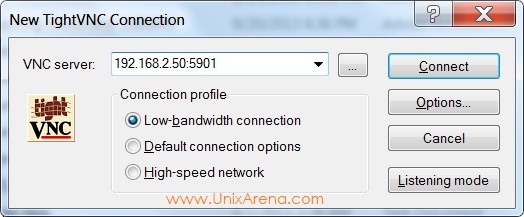 Tight-VNC session