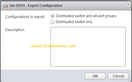 Export VDS configuration - VDS or VDS + Port ?