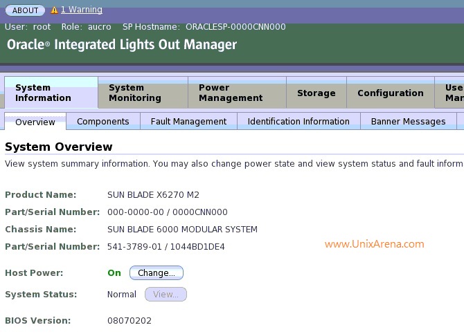 sun blade x6250 firmware