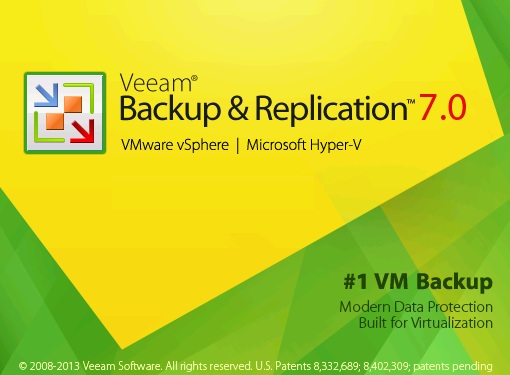 Veeam Backup is opening