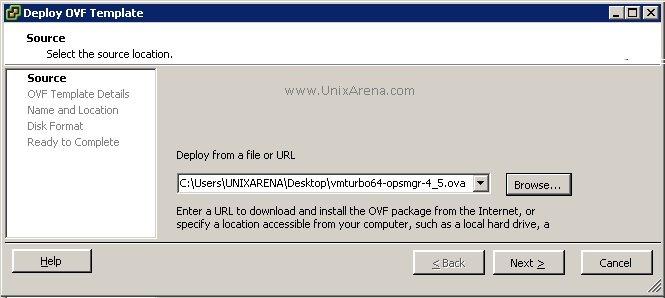 OVA file path