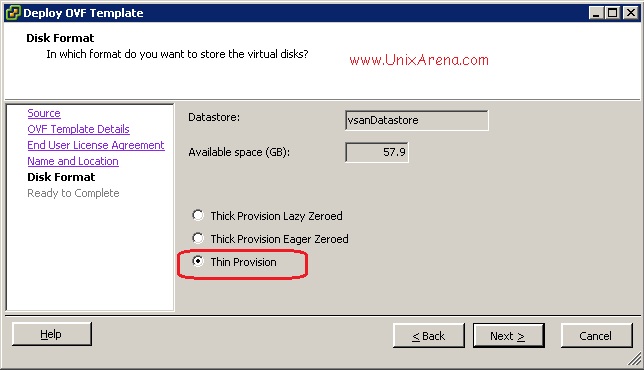 Disk format