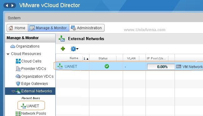 Removing the vcloud resource