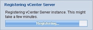 Registering vCenter Server on vC Ops