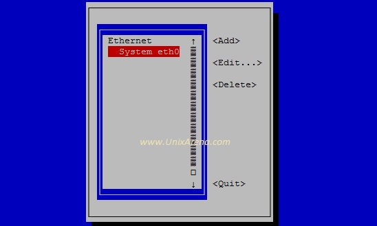 RHEL 7 - nmtui