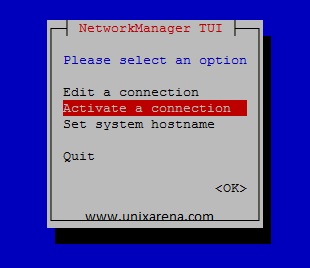RHEL-7 nmtui