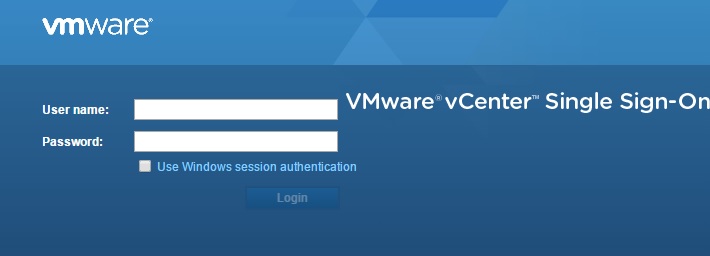 vSphere Web-Client URL