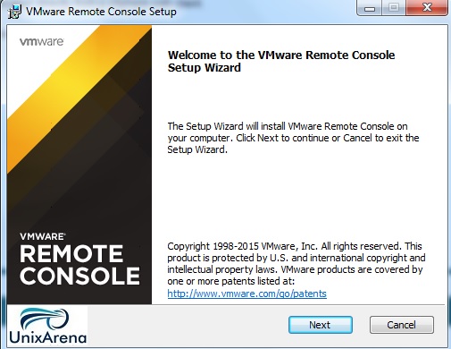 Installing VMRC