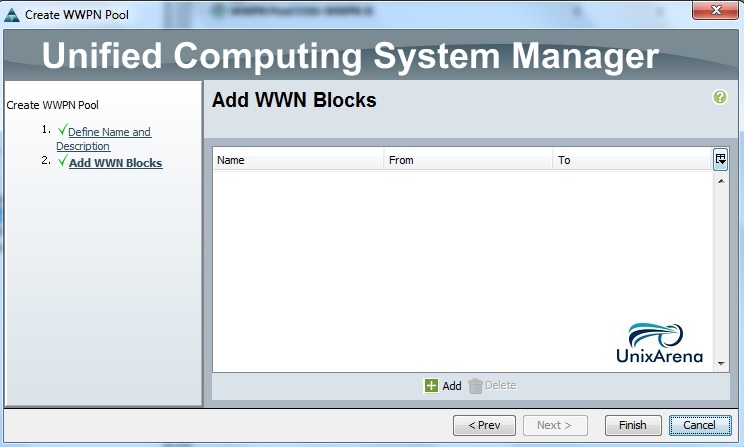 Create WWPN pool
