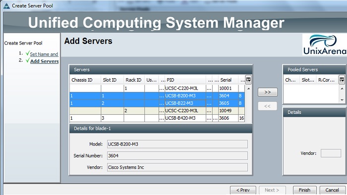 Server Pool Creation