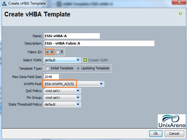 vHBA template