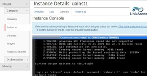 Instance Console