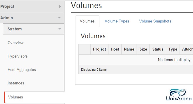 Openstack Volumes