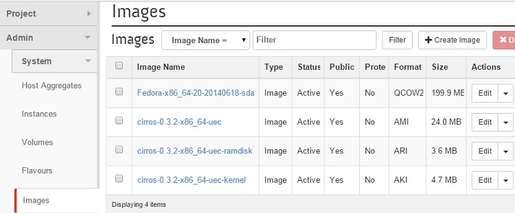 Openstack Images