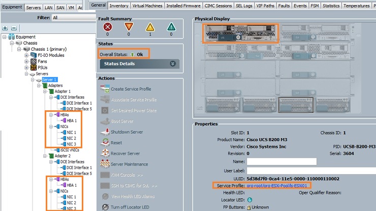 Associate the service profile