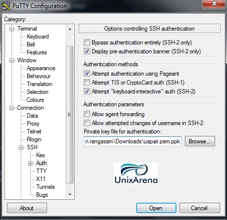 Load the private key file