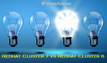 Redhat Cluster 7 vs Redhat cluster 6