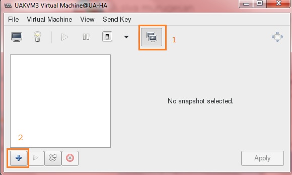 Take the snapshot of KVM guest