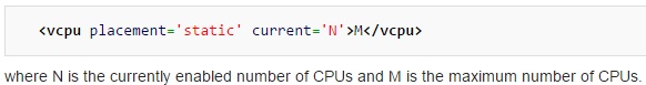 vCPU Format - KVM