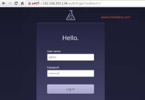 Login Page - Puppet