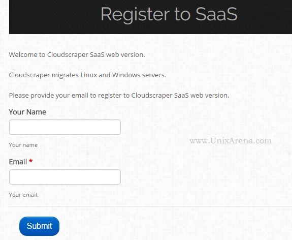 Cloudscraper SaaS web version 