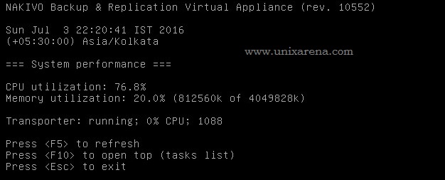 NAKIVO Backup & Replication - System Performance