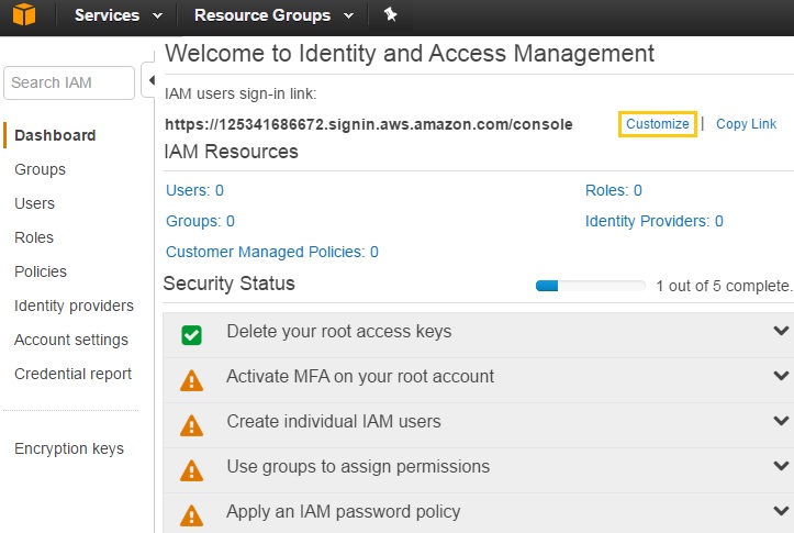 iam-console-link-customize