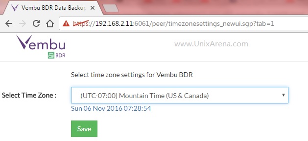 select-timezone-vembu-bdr