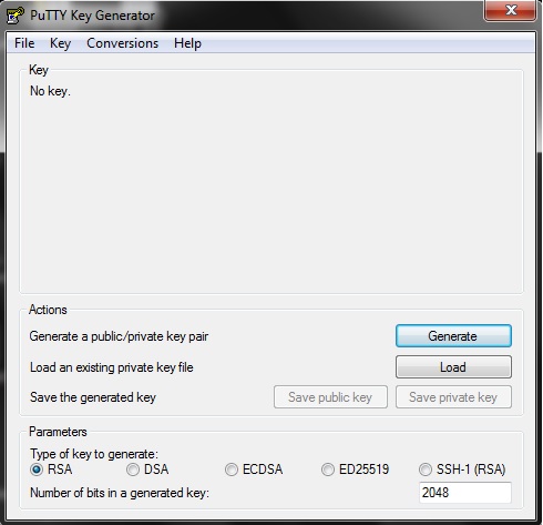Putty KeyGen
