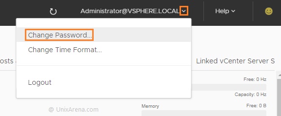 VCSA 6.5 - change password