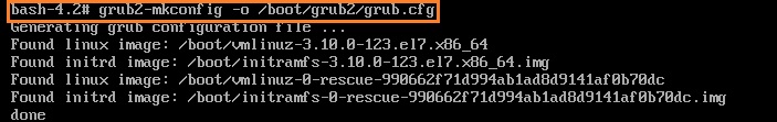 grub2-mkconfig - Воссоздать grub.cfg