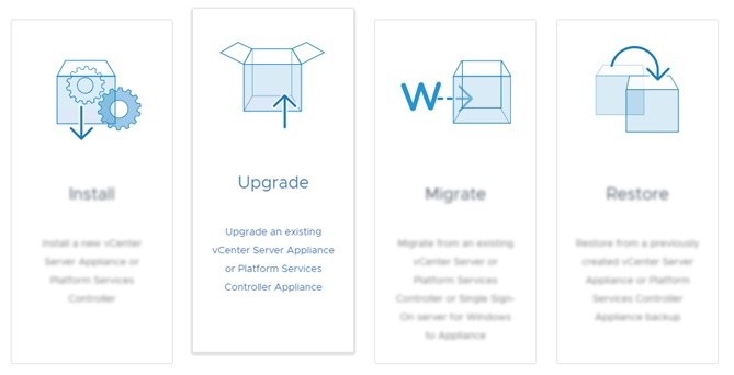 vSphere 6.7 Upgrade Planning