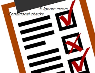 Ansible - Conditional Checks and ignore errors