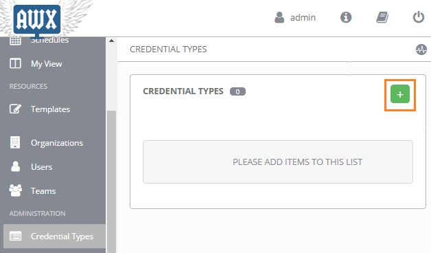 Custom Credential Types - Add