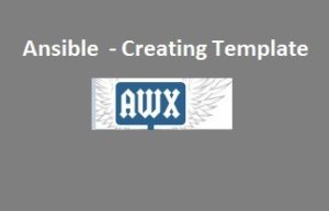 AWX Logo - Creating Template