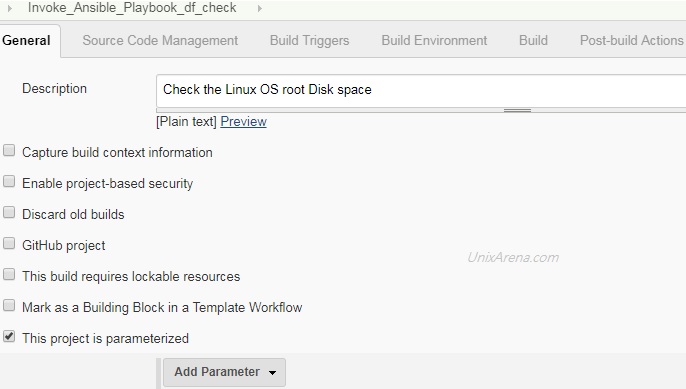 Check Project - Parameterized