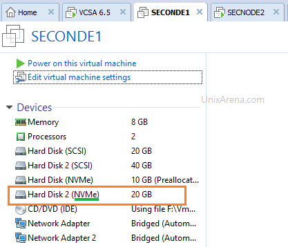 NVMe - HDD - VMware Workstation