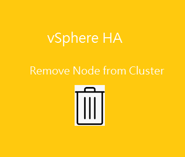 vSphere - HA UA