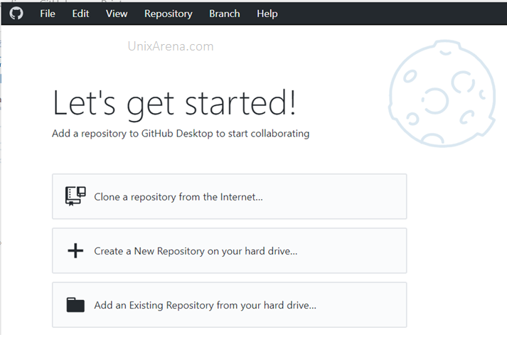 Desktop GitHub - Clone Repo