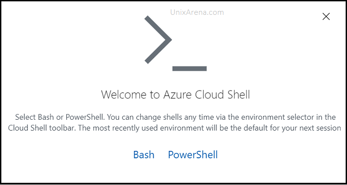 Bash Powershell - Azure Cloud Shell