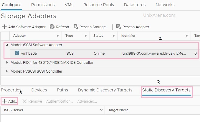 Select-the-adapter-and-select-Static-Discovery-Target