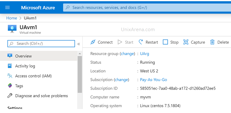 Terraform UnixArena VM deployment