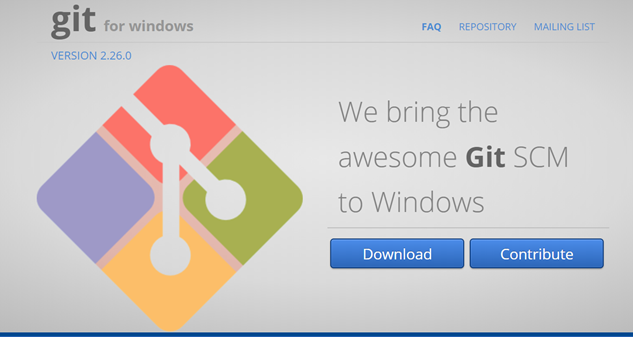 download git scm for windows