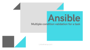 Ansible Multiple condition validation for a task