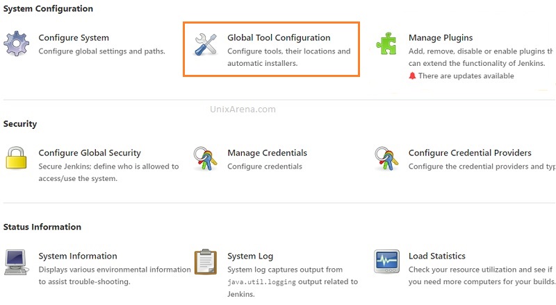 Global configuration