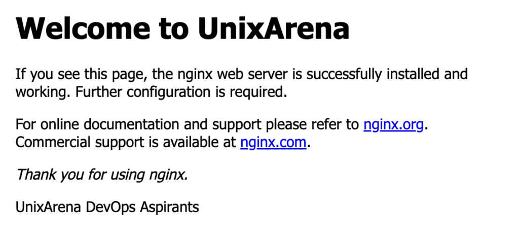 UA nginx