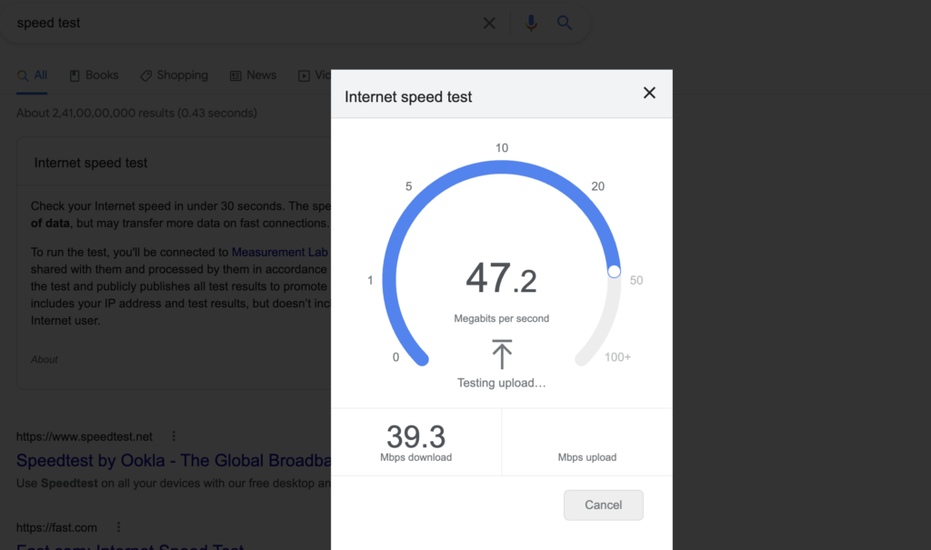 speedtest - CKA exam