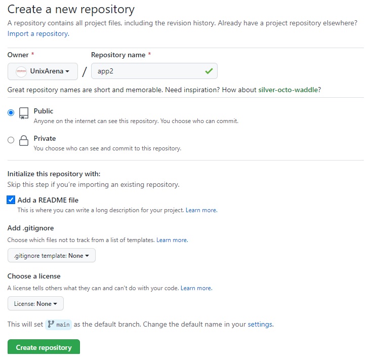 git create repository
